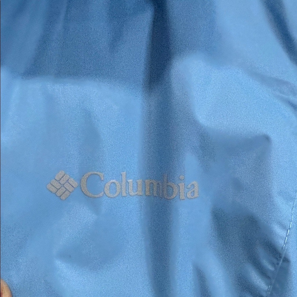 Columbia Women's Light Blue Rain/ Wind jacket - Picture 3 of 6